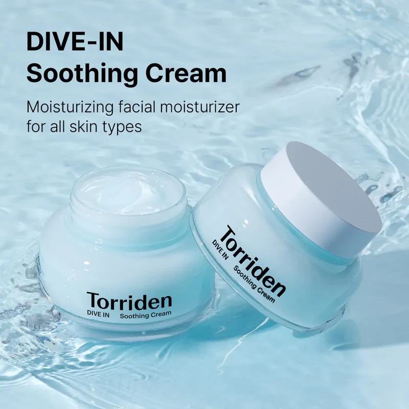 Torriden - Dive-In Low Molecular Hyaluronic Acid Soothing Cream 100Ml